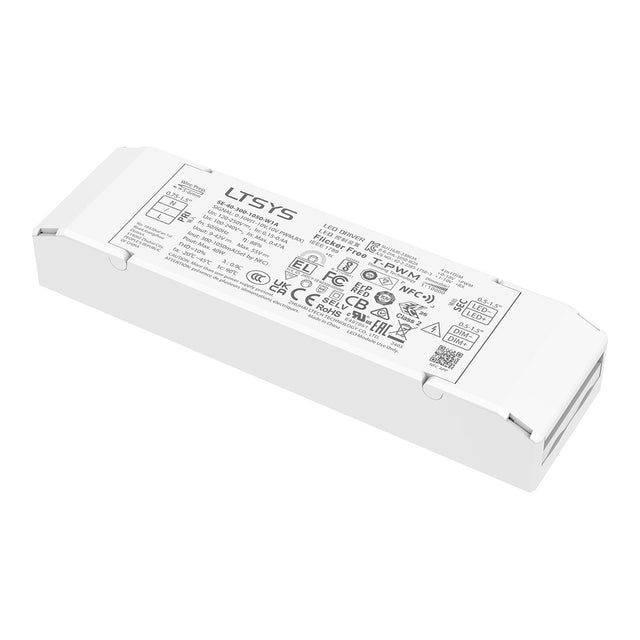 LTECH SE-40-300-1050-W1A 40W 300mA ~ 1050mA CC 0-10V LED Driver