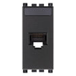 Arke RJ45 Cat 6 Netsafe UTP Outlet Grey