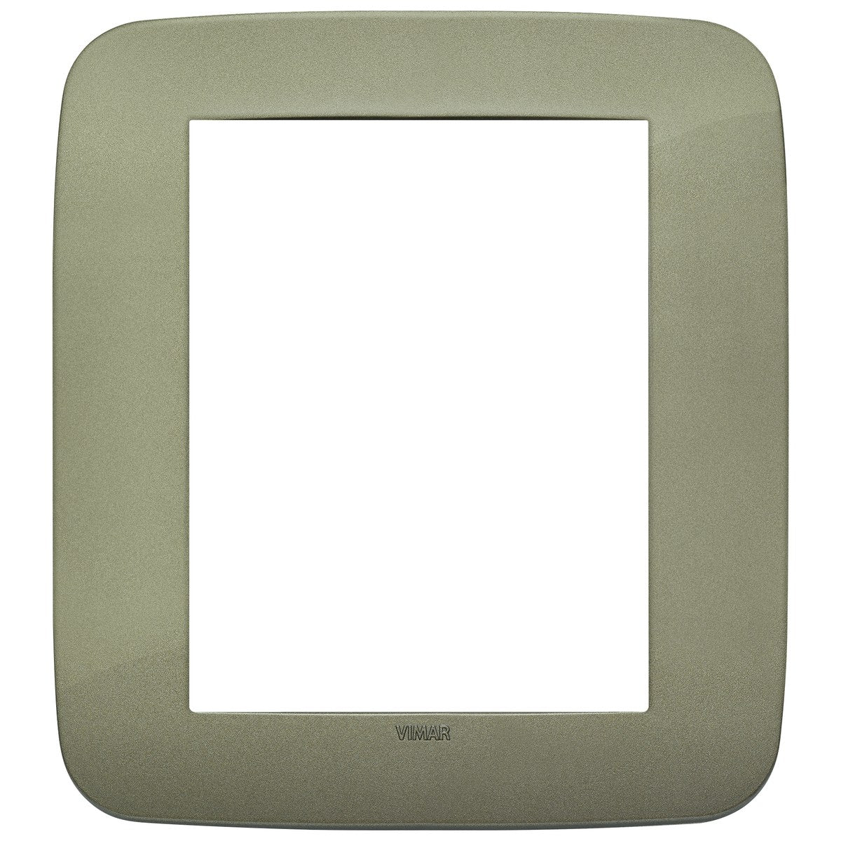 Vimar Arke Round Plate 8M Technopolymer Green