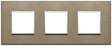 Vimar Eikon Evo Plate 6M (2+2+2) 71MM Aluminium Dark Bronze