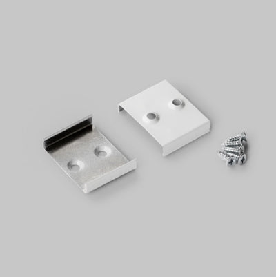 Archilight Metal Mounting Plate - 32.6mm Width - 5.6mm Thick - White