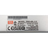 Mean Well RSD-60L-3.3 DC-DC Converter - 19.8W - 18~72V in 3.3V out 12A - PHOTO 4