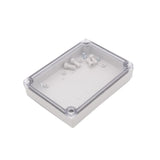 Boxco M-Series 130x180x35mm Plastic Enclosure, IP67, IK08, PC, Transparent Cover, Screw Type - PHOTO 1