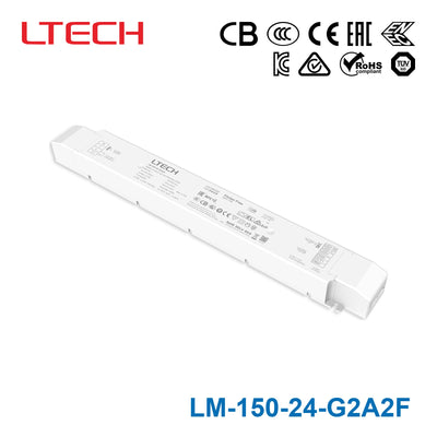 Ltech LM-150-24-G2A2F 150W 24VDC CV 0-10V LED Driver 6.25A