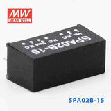 Mean Well SPA02B-15 DC-DC Converter - 2W - 18~36V in 15V out - PHOTO 1