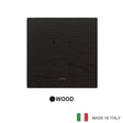 Vimar Eikon Tactil Plate 2M Wood Wenge