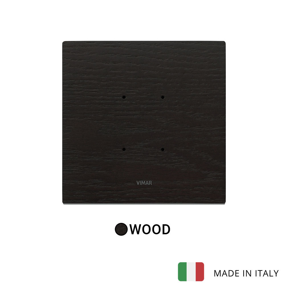 Vimar Eikon Tactil Plate 2M Wood Wenge