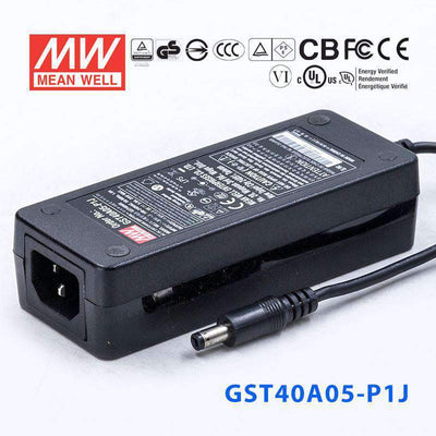 Mean Well GST40A05-P1J Power Supply 25W 5V 5A