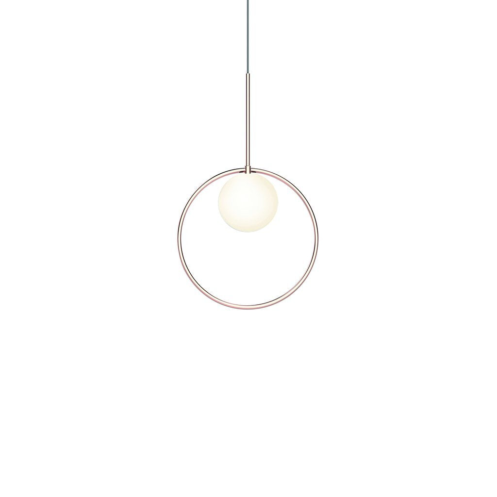 Pablo Pendant Bola Halo 12" Rose Gold