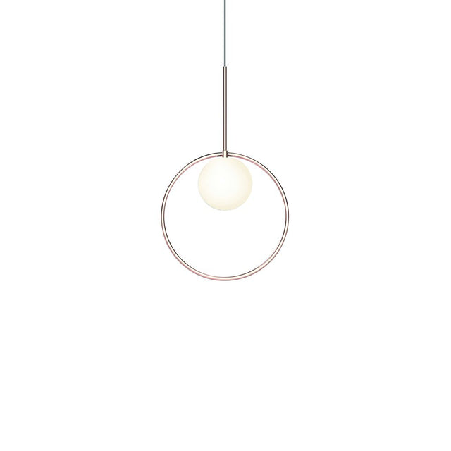 Pablo Pendant Bola Halo 12" Rose Gold