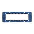 Vimar VM-19917 Frame 7M Arké fit with Screws Blue