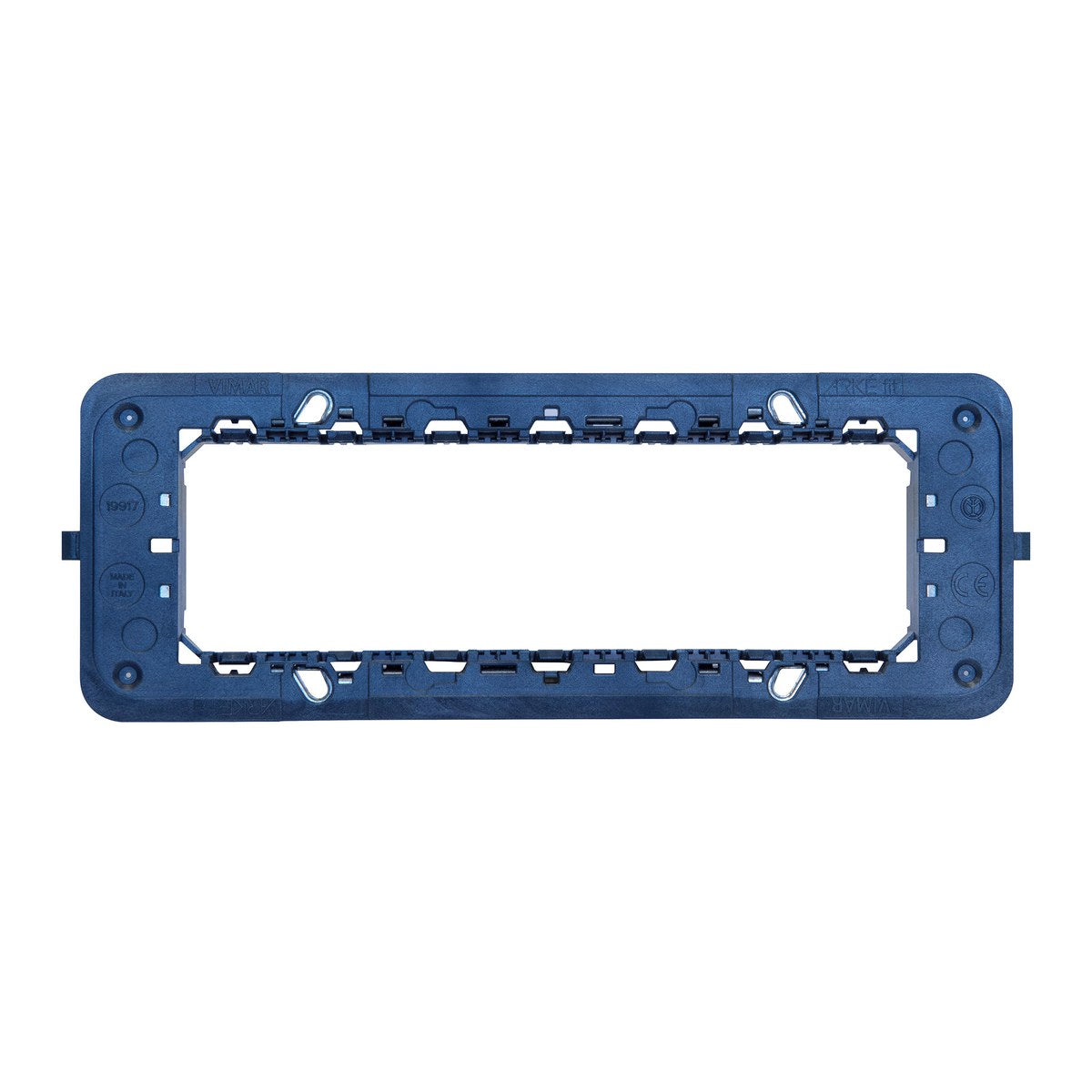 Vimar VM-19917 Frame 7M Arké fit with Screws Blue
