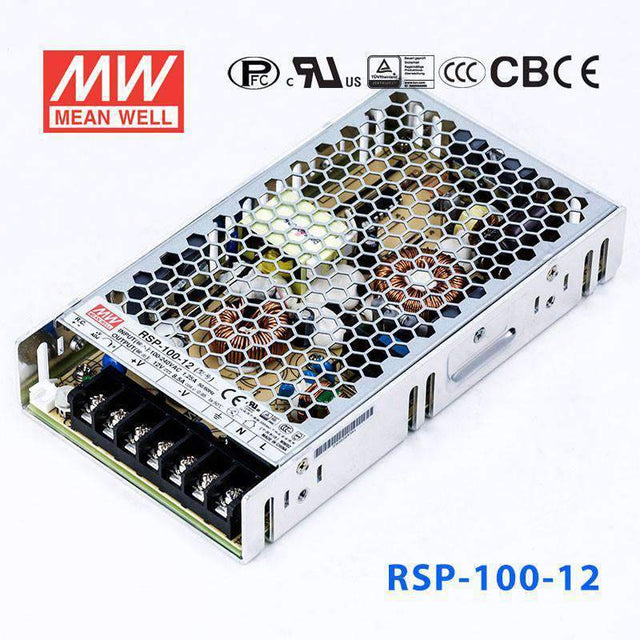Mean Well RSP-100-12 Power Supply 100W 12V 8.5A