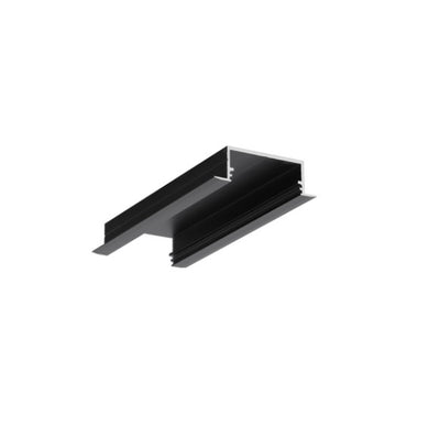 Archilight VARIO 06 Recessed LED Extrusion Profile - 2 Meter - Black