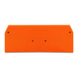 Wago 280-326 End and Intermediate Plate 2.5mm Thick Orange