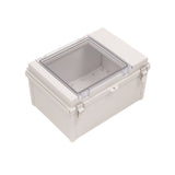 Boxco D-Series 250×350×190mm All In One Dual Door Box Enclosure, IP67, IK08, ABS, Grey Cover - PHOTO 1