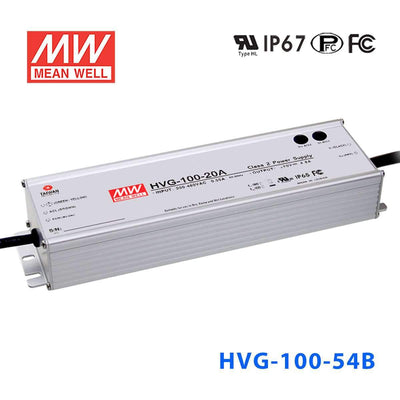 Mean Well HVG-100-54B Power Supply 100W 54V - Dimmable 1.77A