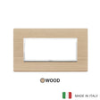 Vimar Eikon Evo Plate 5M Wood White Oak