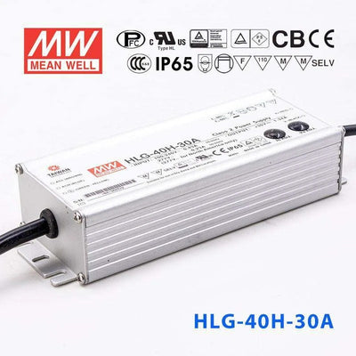 Mean Well HLG-40H-30A Power Supply 40W 30V - Adjustable 1.34A