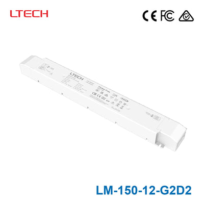 Ltech LM-150-12-G2D2 150W 12VDC DALI2 DT8 LED Driver - Tunable White 6A