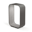 Pablo Table Contour Small Graphite / Coal Fabric