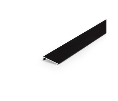 Archilight Metal Step Cover for ORA LED Extrusion - 2 Metre - Black