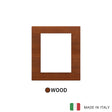 Vimar Arke Classic Plate 8M Cherry Wood