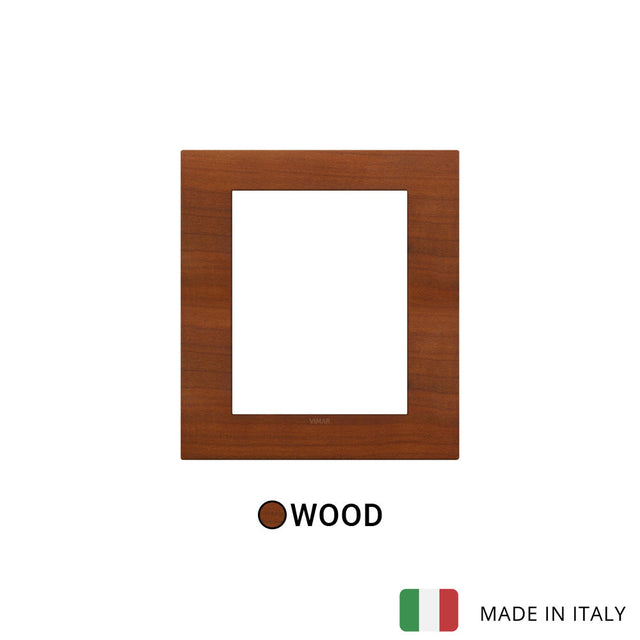 Vimar Arke Classic Plate 8M Cherry Wood