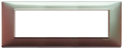Vimar Plana Plate 7M Technopolymer Iridescent Brown