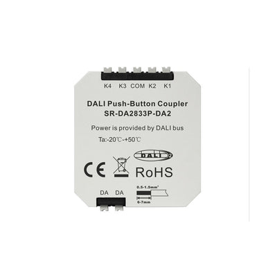 ENVO Push Button to DALI2 Signal Converter, upto 4 Buttons
