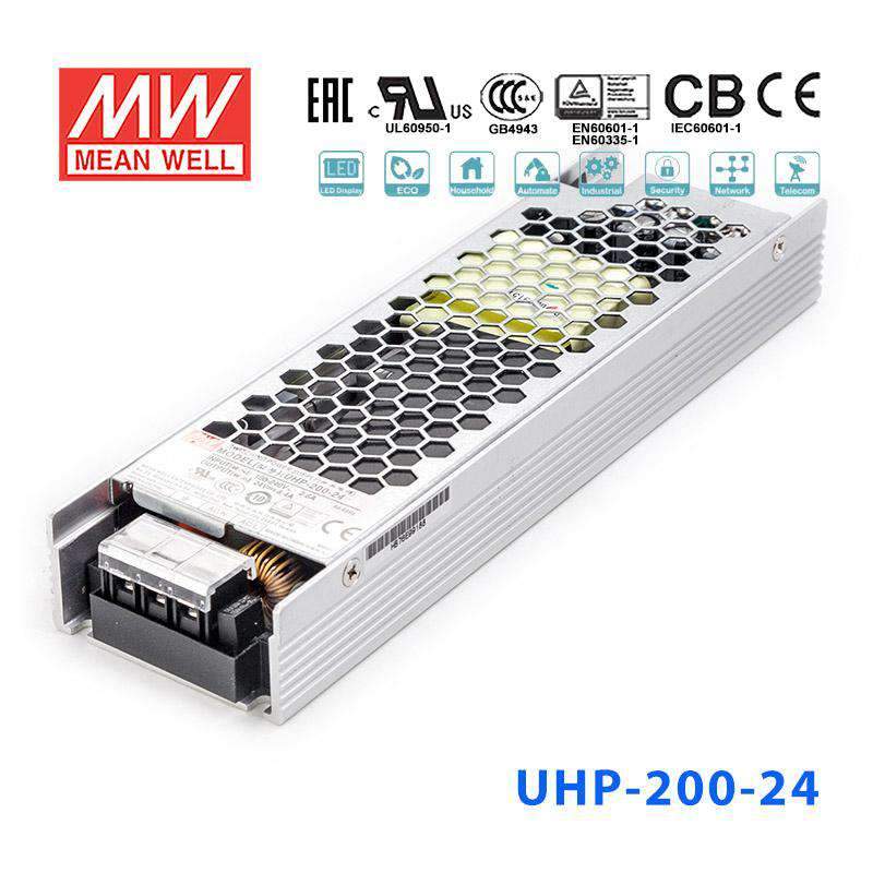 Mean Well UHP-200-24 Power Supply 201.6W 24V