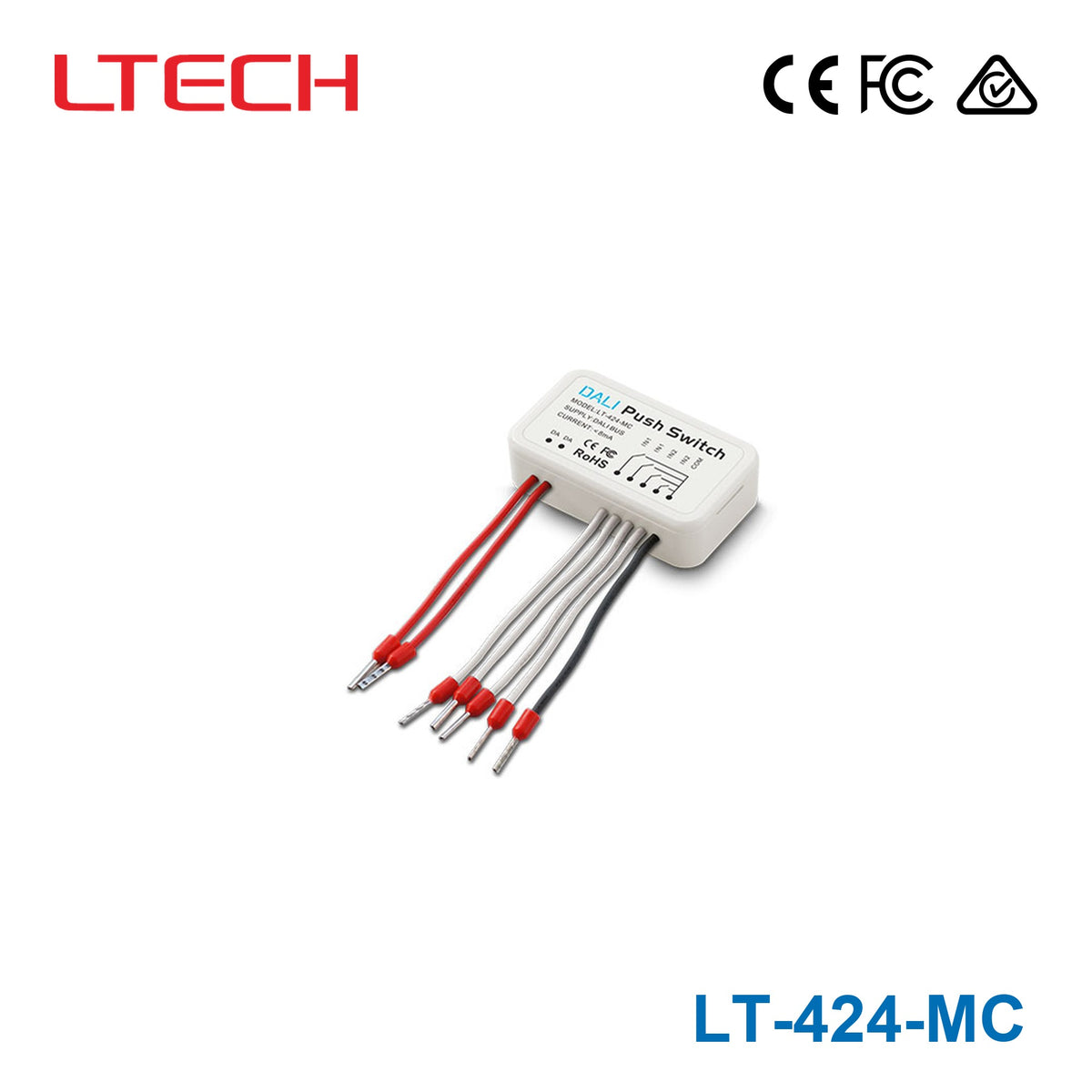Ltech LT-424-MC Dali Group Push Switch