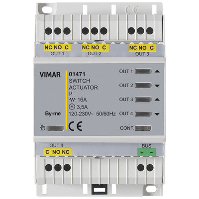Vimar VM-01471 Multifunct.autom.actuator 4OUT relay