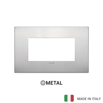 Vimar Arke Classic Plate 4M Aluminium