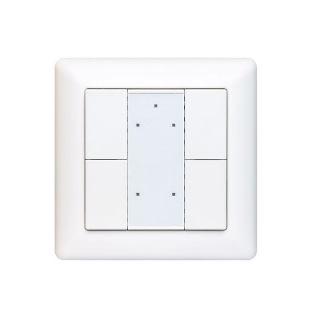 Sunricher DALI2 Wall Panel, 4 Buttons, White