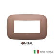 Vimar Arke Round Plate 4M Metal Matt Bronze