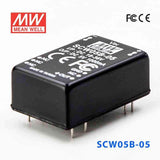Mean Well SCW05B-05 DC-DC Converter - 5W 18~36V DC in 5V out 1A