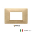 Vimar Plana Plate 3M Wood Maple