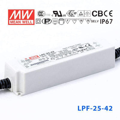 Mean Well LPF-25-42 Power Supply 25W 42V 600mA