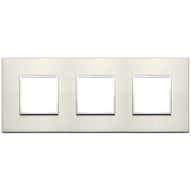 Vimar Eikon Evo Plate 6M (2+2+2) 71MM Aluminium Titanium