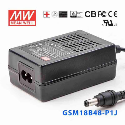 Mean Well GSM18B48-P1J Power Supply 18W 48V 375mA