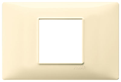 Vimar Plana Plate 2M Technopolymer Cream white