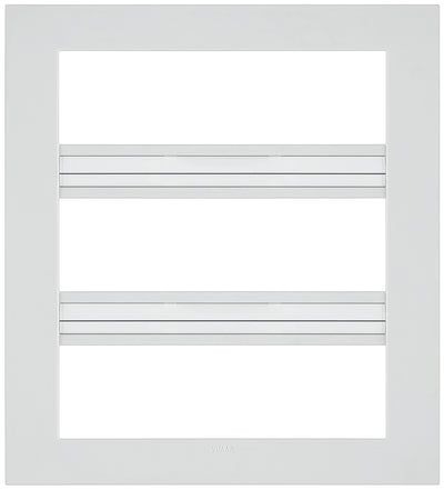 Vimar Arke Classic Plate 21M Technopolymer White