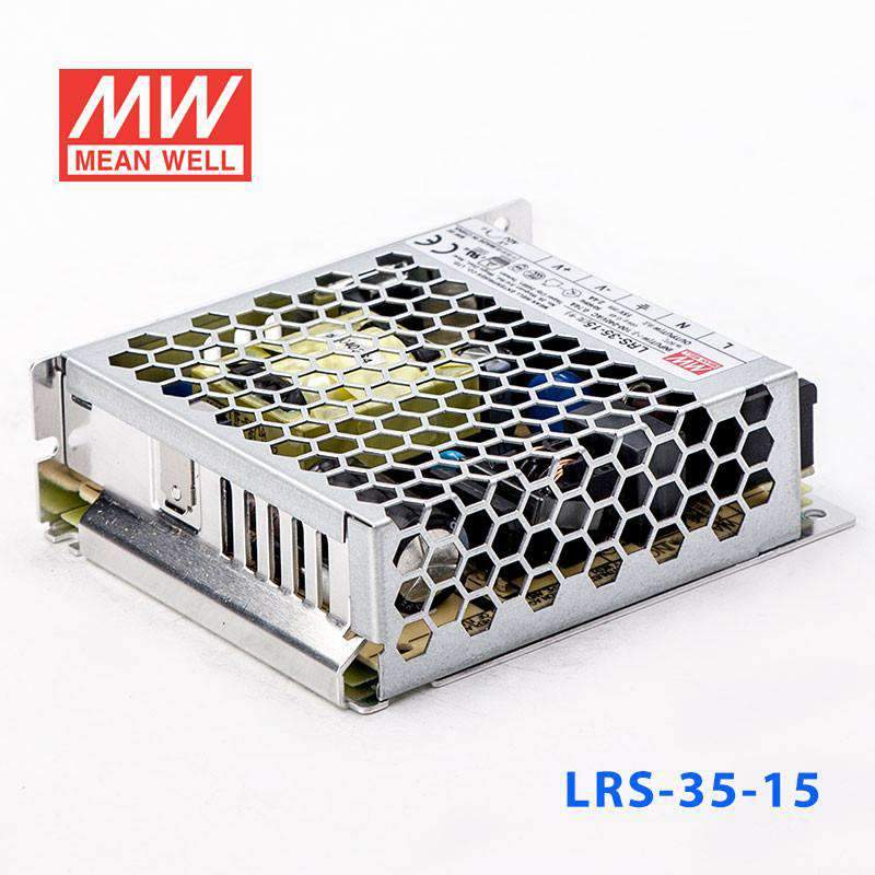 Mean Well LRS-35-15 Power Supply 35W 15V 2.4A - PHOTO 3
