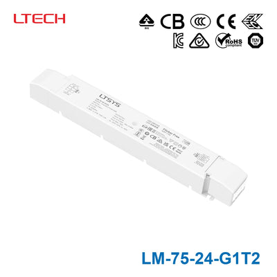 Ltech LM-75-24-G1T2 75W 24VDC CV Triac Driver 3.125A