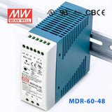 Mean Well MDR-60-48 Single Output Industrial Power Supply 60W 48V 1.25A - DIN Rail