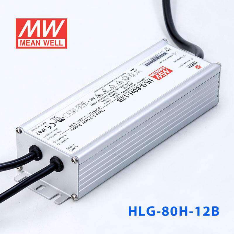 Mean Well HLG-80H-12B Power Supply 60W 12V - Dimmable 5A - PHOTO 3