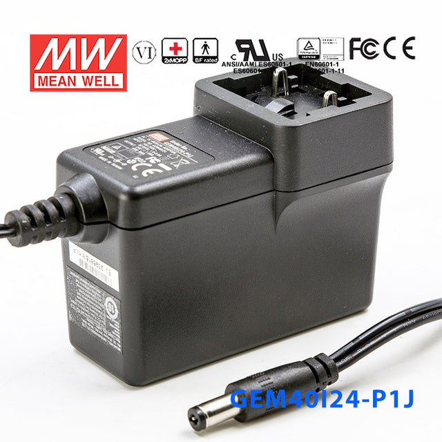 Mean Well GEM40I24-P1J Power Supply 40W 24V 1.66A