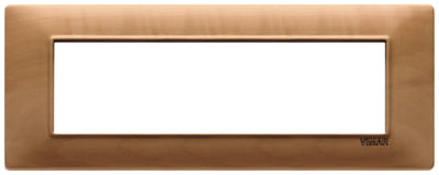 Vimar Plana Plate 7M Wood Pear-Tree