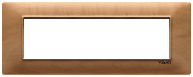 Vimar Plana Plate 7M Wood Pear-Tree